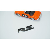DK Tuning RS Bagaj 3M Siyah Metal Logo Arma Renault İle Uyumlu - 2