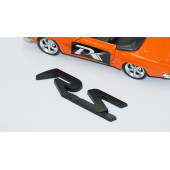 DK Tuning RS Bagaj 3M Siyah Metal Logo Arma Renault İle Uyumlu - 3