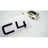 DK Tuning Citroen C4 MK3 2018+ Cactus Bagaj Siyah Yazı Logo Amblem - 1