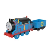 Orjinal Fisher Price Thomas ve Arkadaşları Motorlu Büyük Trenler THOMAS Thomas Pilli Motorlu Tren thumbnail 1