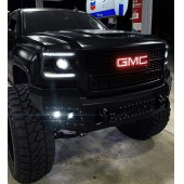 GMC 3M 3D Krom ABS Çamurluk Yanı Logo Arma Seti - 5