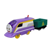 Orjinal Fisher Price Thomas ve Arkadaşları Motorlu Büyük Trenler KANA Thomas Pilli Motorlu Tren thumbnail 1