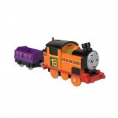 Orjinal Fisher Price Thomas ve Arkadaşları Motorlu Büyük Trenler NIA Thomas Pilli Motorlu Tren thumbnail 7