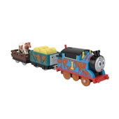 Orjinal Fisher Price Thomas ve Arkadaşları Motorlu Vagonlu Büyük Trenler Motorized MUDDY THOMAS thumbnail 1