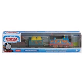 Orjinal Fisher Price Thomas ve Arkadaşları Motorlu Vagonlu Büyük Trenler Motorized MUDDY THOMAS thumbnail 5