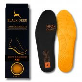 Hyper Boost Technology X30 Soft Comfort Siyah-Turuncu Ortopedik Tabanlık - 1