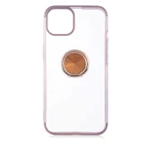 iPhone 13 Kılıf Zore Gess Kenarları Renkli Yüzük Aparatlı Kılıf thumbnail 4