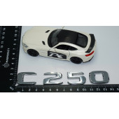 DK Tuning C 250 Bagaj Krom ABS 3M 3D Yazı Logo Benz İle Uyumlu - 4