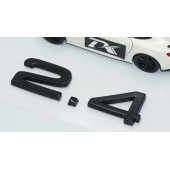 DK Tuning 2.4 Bagaj Siyah 3M Yazı Logo Audi İle Uyumlu - 3