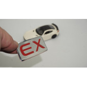 Mitsubishi EX Logo Bagaj 3M Metal Logo Amblem - 1