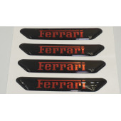 Ferrari Logo Kapı Kenarı Koruma Metalize Damla Desen 3M Band thumbnail 4