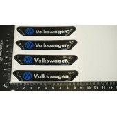 Volkswagen Logo Kapı Kenarı Koruma Metalize Damla Desen 3M Band - 6
