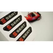 Seat Logo Kapı Kenarı Koruma Metalize Damla Desen 3M Band - 1