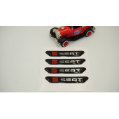 Seat Logo Kapı Kenarı Koruma Metalize Damla Desen 3M Band - 2