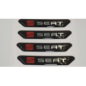 Seat Logo Kapı Kenarı Koruma Metalize Damla Desen 3M Band - 4