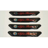 Alfa Romeo Logo Kapı Kenarı Koruma Metalize Damla Desen 3M Band thumbnail 4