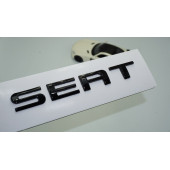 DK Tuning Seat Siyah ABS 3M 3D Bagaj Yazı Logo thumbnail 1