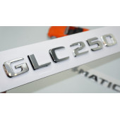 DK Tuning GLC250 4Matic Bagaj Krom ABS Yazı Logo Benz İle Uyumlu thumbnail 1