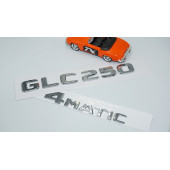 DK Tuning GLC250 4Matic Bagaj Krom ABS Yazı Logo Benz İle Uyumlu thumbnail 2