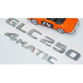 DK Tuning GLC250 4Matic Bagaj Krom ABS Yazı Logo Benz İle Uyumlu thumbnail 3