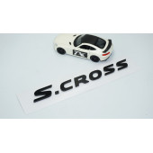 DK Tuning S-Cross Bagaj Siyah Yazı Logo Suzuki İle Uyumlu - 2