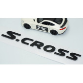 DK Tuning S-Cross Bagaj Siyah Yazı Logo Suzuki İle Uyumlu - 3