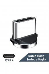 Manyetik Mıknatıslı Şarj Kablosu Ucu - Tpye C - 1
