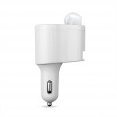 Zuidid 3 in 1 Bluetooth 5.0 Kulaklıklı Araç Şarj Cihazı - 2