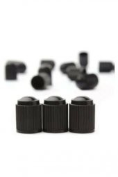 Plastik Siyah Sibop Kapağı 4 Adet - 2