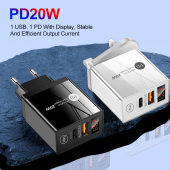 Zuidid 20W Pd + USB Hızlı Şarj LED Göstergeli - 4