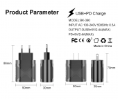 Zuidid Hızlı Şarj PD20W Qc3.0 3 USBli Çoklu Şarj - 8