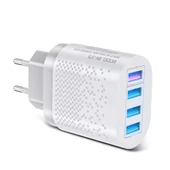 Hızlı Şarj Qc 3.0 4 Usb Portlu 3,1 A - 48 W - Beyaz - Çoklu Şarj - 1
