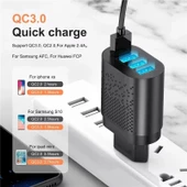Hızlı Şarj Qc 3.0 4 Usb Portlu 3,1 A - 48 W - Beyaz - Çoklu Şarj - 2