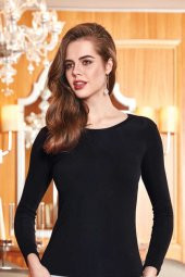 Berrak 8028 Kadın Termal Body - Siyah - 2