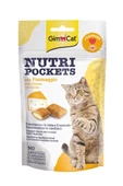 GimCat Nutripockets Kedi Ödülü Peynir+Taurin 60 Gr - 1