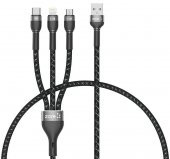 Ceponya Shira Serisi 3 in 1 USB Kablo 30cm - 3