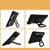 iPad 10.2 2021 (9.Nesil) Kılıf Kalem Bölmeli Defender Tablet Zırh Silikon - 6