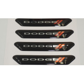 Dodge Logo Kapı Kenarı Koruma Metalize Damla Desen 3M Band - 4