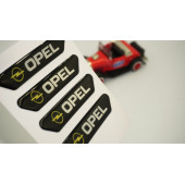 Opel Logo Kapı Kenarı Koruma Metalize Damla Desen 3M Band - 1