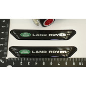 Land Rover Logo Çamurluk Yanı Ve Ayna Metalize Damla Desen 3M Logo Arma - 6