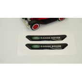 Land Rover Range Rover Logo Çamurluk Yanı Ve Ayna Metalize Damla Desen 3M Logo Arma - 3