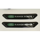 Land Rover Range Rover Logo Çamurluk Yanı Ve Ayna Metalize Damla Desen 3M Logo Arma - 4