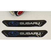 Subaru Logo Çamurluk Yanı Ve Ayna Metalize Damla Desen 3M Logo Arma - 4