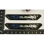 Subaru Logo Çamurluk Yanı Ve Ayna Metalize Damla Desen 3M Logo Arma - 6