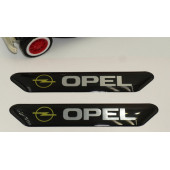 Opel Logo Çamurluk Yanı Ve Ayna Metalize Damla Desen 3M Logo Arma - 4