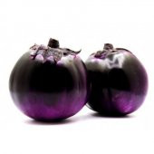 Elma Patlıcanı Tohumu Ekim Seti 5 Tohum Patlıcan Tohumu Saksı Toprak Kombin thumbnail 1