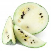 İthal Nadir Beyaz Karpuz Tohumu Ekim Seti 3 Tohum Saksı Toprak Kombin thumbnail 1