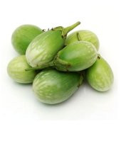 Süper Paket 100 Adet Tohum Thailand Yeşil Dolmalık Patlıcan Tohumu thumbnail 1