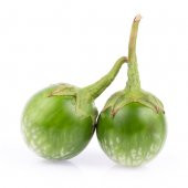 Süper Paket 100 Adet Tohum Thailand Yeşil Dolmalık Patlıcan Tohumu thumbnail 3