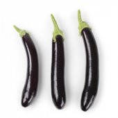 Nadir İthal Siyah Kemer Patlıcan Tohumu 25 Adet Tohum - 1